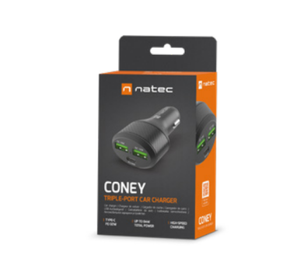 Natec Coney 2x USB 1x USB-C QC 84W - 1370622 - zdjęcie 5